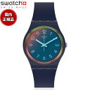 オリジナルズ swatch スウォッチ 腕時計 メンズ レディース オリジナルズ ジェント ラ・ナイト・ブルー Originals Gent LA NIGHT BLUE SO28N110