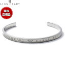 【店内ポイント最大46倍!本日限定!】ライオンハート LION HEART ブレスレット バングル アクセサリー メンズ レディース LHMB003NS