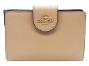 【コーチ 紙袋付き ギフト包装無料】コーチ 財布 COACH クロスグレイン レザー 二つ折り財布 6390 IMTAU COACH【新作 新品】【COACH コーチ】【サイフ さいふ】【楽ギフ_包装】【コンビニ受取対応商品】