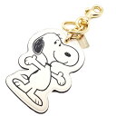 【コーチ紙袋付き ギフト包装無料】コーチ COACH PEANUTS スヌーピー スムースレザー バッグチャーム キーリング CBG-52 IMCAH【2025 新作 コラボ限定モデル・新品】【COACH コーチ キーリング チャーム】【楽ギフ_包装】【コンビニ受取対応商品】【あす楽】