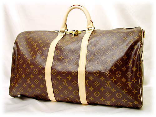 ルイ・ヴィトン キーポル55(ストラップつき) M41414 柄／モノグラム ルイ・ヴィトンバッグ （LOUIS VUITTON、ルイヴィトン、ルイビトン、ルイ・ビトン、ルイビィトン、ルイ・ビィトン）のサムネイル