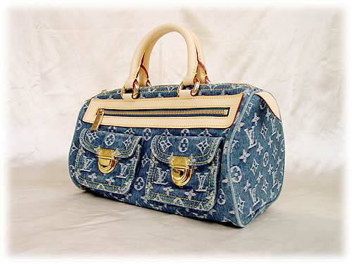 ルイ・ヴィトン モノグラムデニム・ネオ・スピーディ M95019 カラー／デニムブルー ルイ・ヴィトンバッグ （LOUIS VUITTON、ルイヴィトン、ルイビトン、ルイ・ビトン、ルイビィトン、ルイ・ビィトン）のサムネイル