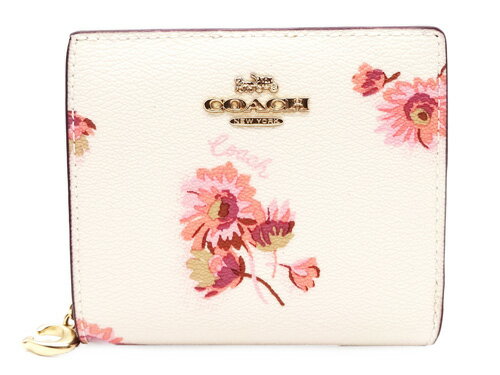 【コーチ箱 紙袋付き ギフト包装無料】コーチ 財布 COACH フローラルプリント 花柄 二つ折り財布 C-8691 IMCAH COACH【新作 新品】【COACH コーチ】【サイフ さいふ】【楽ギフ_包装】【コンビニ受取対応商品】