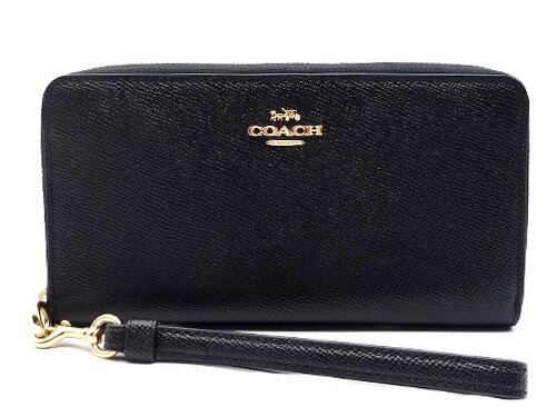 コーチ 革財布 レディース 【コーチ 紙袋付き ギフト包装無料】コーチ 財布 COACH 長財布 クロスグレインレザー アコーディオン長財布 C-3441 IMBLK COACH【新作 新品 限定モデル】【COACH コーチ】【サイフ さいふ】【楽ギフ_包装】【コンビニ受取対応商品】【あす楽】