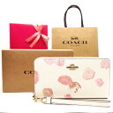 コーチ 財布 COACH 長財布 フローラルプリント 花柄 アコーディオン長財布 CR-625 IMCAH COACH