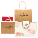 【コーチ箱 紙袋付き ギフト包装無料】コーチ 財布 COACH フローラルプリント 花柄 二つ折り財布 CR-792 IMCAH COACH【新作 新品】【COACH コーチ】【サイフ さいふ】【楽ギフ_包装】【コンビニ受取対応商品】