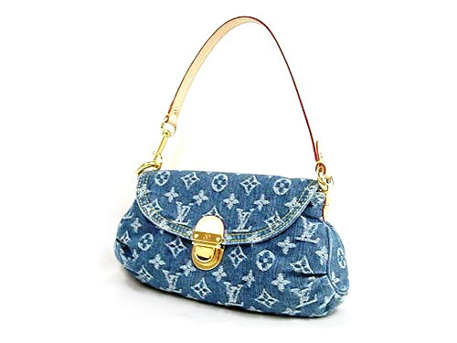 ルイ・ヴィトン モノグラムデニム・ミニ・プリーティ M95050 カラー／デニムブルー ルイ・ヴィトンバッグ （LOUIS VUITTON、ルイヴィトン、ルイビトン、ルイ・ビトン、ルイビィトン、ルイ・ビィトン）のサムネイル