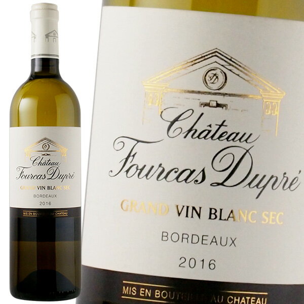 シャトー フォルカデュプレ 2016 白ワイン フランス ボルドー地方 ソーヴィニヨン・ブラン セミヨン ギフト プレゼント 贈答 のし対応 御祝 記念日 誕生日 結婚祝 開店祝 家飲み おすすめ オススメ ソムリエ