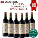 【送料無料】ドメーヌ デュ シュヴァルブラン 赤ワイン 6本セット フランス ボルドー ワインセット デイリー コスパ フルーティ 飲み比べ セット まとめ買い...