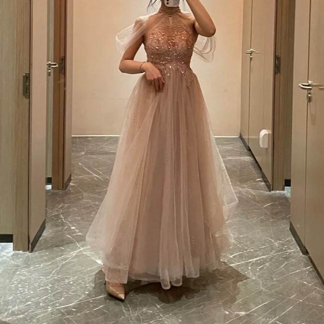 Rakuten - レディース ドレス ワンピース ウェディング パーティー 結婚式 二次会 披露宴 演奏会 発表会 ステージ 舞台 フォーマル キャバ 衣装 演劇 送料無料 ラウンジ クラブ マキシ丈 ホルターネック ワンショル Aライン ファスナー きれいめ 大人可愛い 上品 おしゃれ エレガント