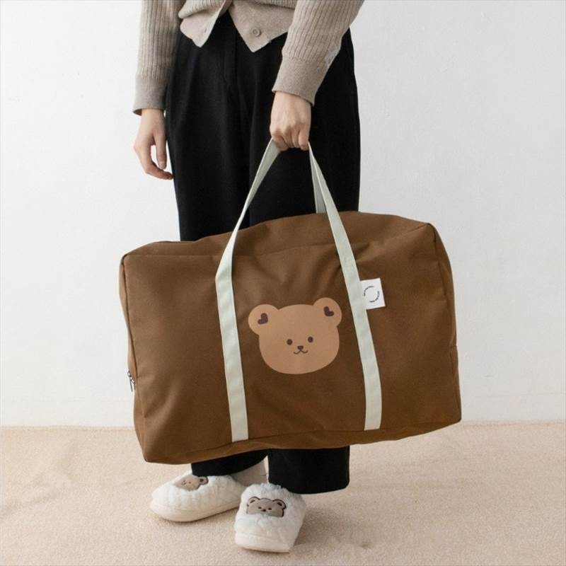 Rakuten - 大容量スクエアバッグ アニマルプリントビッグバッグ バッグ ショルダーバッグ トートバッグ エコバッグ ママバッグ マザーズバッグ 肩がけバック 旅行バッグ 買い物バッグ 大容量 肩掛け 軽量 収納 多収納 多機能 機能性 便利 スクエア型 四角 BOX型 オシャレ シンプル