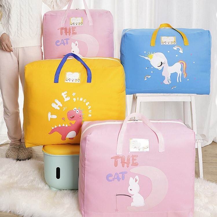 キッズ バッグ カバン お布団バッグ 大容量 軽量 四角 かわいい きれいめ お洒落 かっこいい ラブリー ..