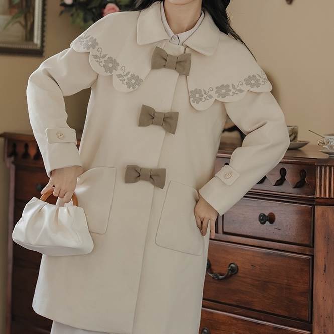 楽天市場】リボンモチーフ（コート・ジャケット｜レディース