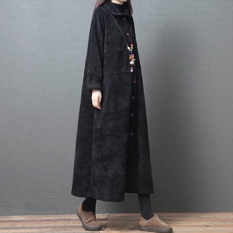 Coverall - レディース カーディガン コート ロング 長袖 襟付き ポロカラー ボタン 大人可愛い きれいめ シンプル カジュアル おしゃれ かっこいい ラフ ガーリー ルーズ クール 都会的 ナチュラル 無地 秋 冬 通勤 デート お出かけ お泊まり イベント 旅行 レストラン 公園
