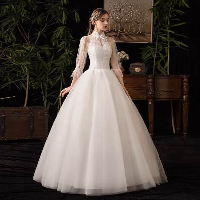 レディース スカート ワンピース ドレス フレア マキシ 7分袖 ボリューム袖 ラメ感 Vネック フェミニン レース 刺繍 シフォン ウエストマーク ハイウエスト 透け感 スパンコール 大人可愛い きれいめ 上品 おしゃれ かっこいい こなれ感 ガーリー 個性的 クール