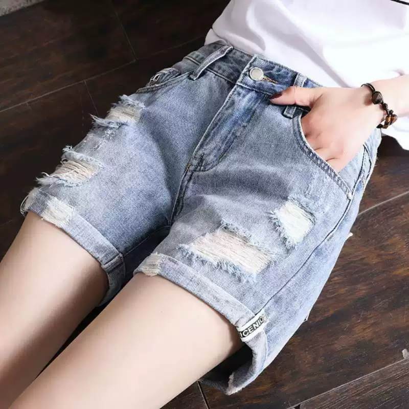Rakuten - パンツ ショートパンツ デニム レディース ボトムス ミニ ショート 膝上 ブルーデニム かわいい 大人可愛い きれいめ シンプル カジュアル おしゃれ かっこいい レトロ こなれ感 ラフ メンズライク マニッシュ ボーイッシュ スポーティー ガーリー ルーズ 個性的 クール