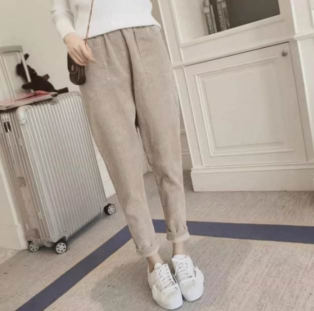 Rakuten - レディース パンツ ボトムス テーパードパンツ アンクル丈 スリム 細身 テーパード コーデュロイ かわいい 大人可愛い シンプル カジュアル おしゃれ かっこいい メンズライク マニッシュ ボーイッシュ ベーシック ナチュラル 無地 春 秋 デート お出かけ 旅行 公園