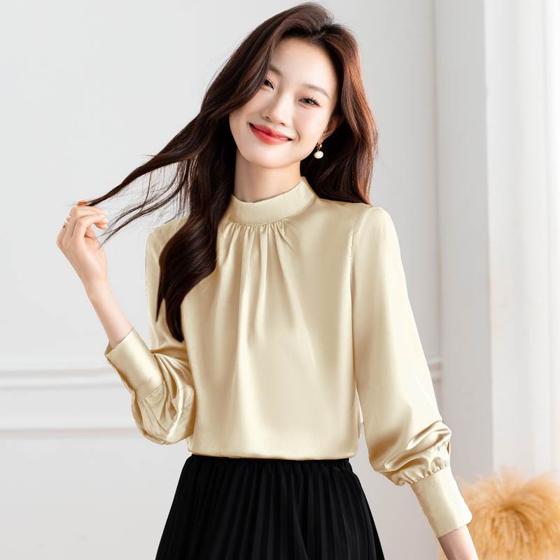 レディーストップスシャツブラウスア...