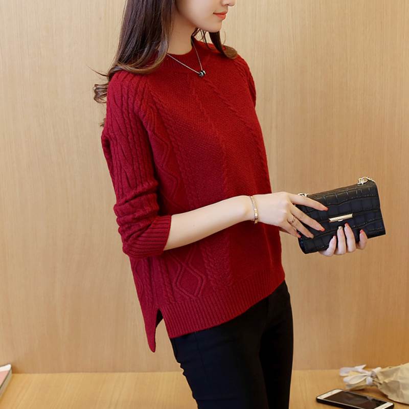 Rakuten - レディース トップス セーター 長袖 ハイネック 大人可愛い きれいめ おしゃれ かっこいい ラフ ガーリー ルーズ クール ナチュラル 無地 秋 冬 通勤 デート お出かけ お泊まり イベント 旅行 レストラン 公園 女子会 休日 ホテル ショッピング コンサート ライブ