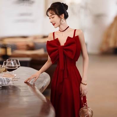 ドレス ワンピース ウェディング パーティー 結婚式 二次会 披露宴 演奏会 発表会 ステージ フォーマル キャバ ダンス 衣装 演劇 ラウンジ クラブ マキシ ビスチェ プリンセスライン フレア イブニング リボン ウエストマーク ハイウエスト きれいめ 大人可愛い 上品(4.0)