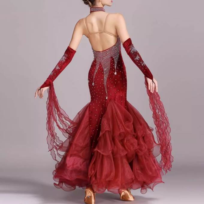 ダンス衣装ダンスドレスドレスパーテ...