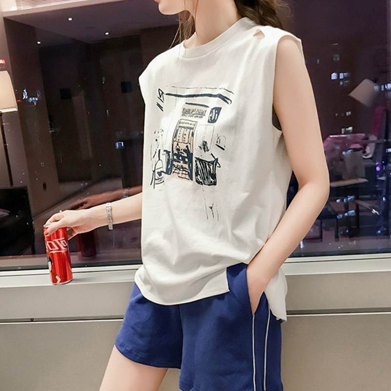 Rakuten - Tシャツ レディース トップス カットソー プルオーバー フレンチスリーブ ラウンドネック 綿 伸縮性 かわいい 大人可愛い シンプル カジュアル おしゃれ こなれ感 ラフ ボーイッシュ スポーティー ルーズ 個性的 クール モード系 モダン 主役級 存在感 とろみ感 抜け感