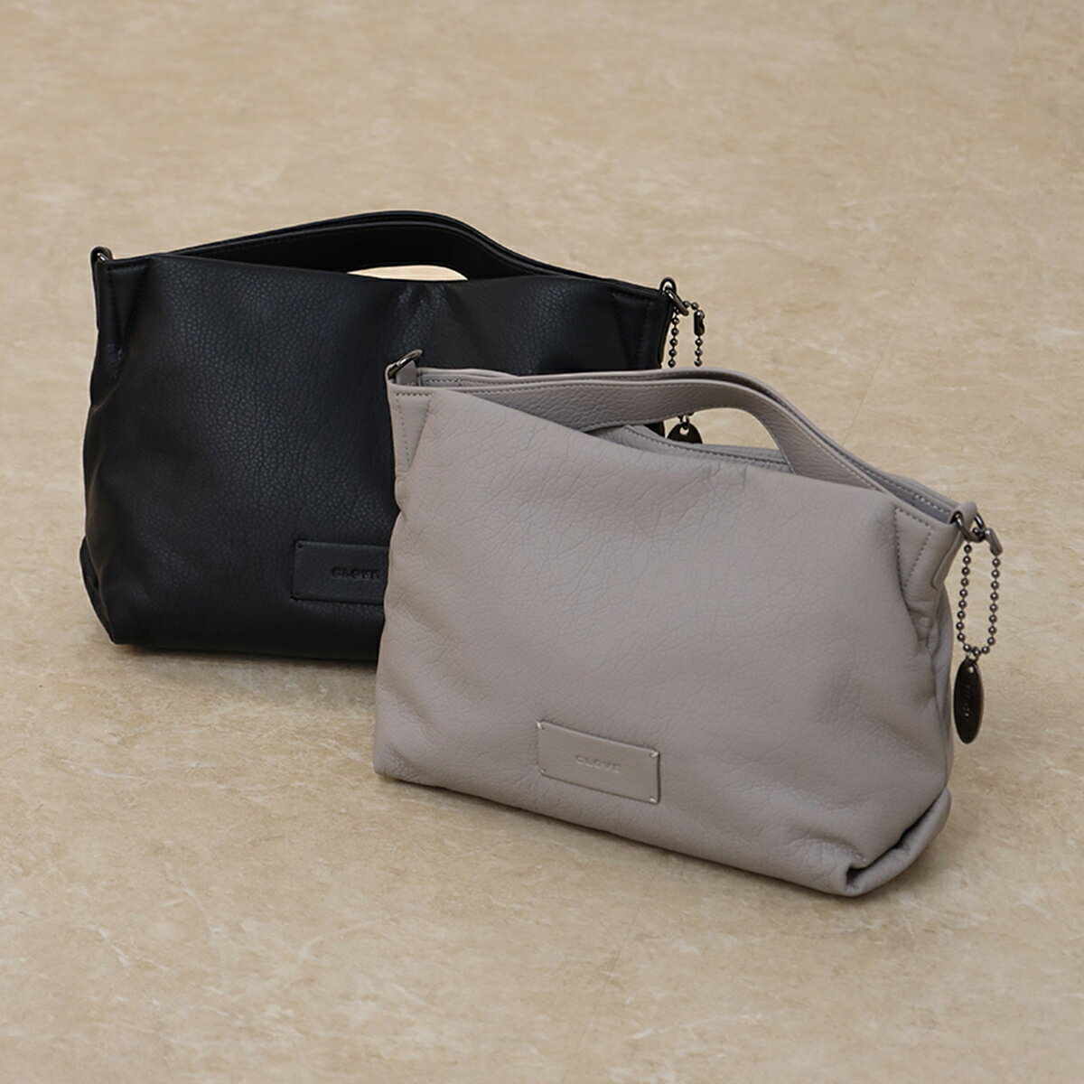 【CLOVE クローブ】 2wayスタイルミニマルバッグ ハンドバッグ ショルダーバッグ 2way 鞄 小物 プレゼント レディース 大人 カジュアル 丸みフォルム 大活躍バッグ 斜め掛け鞄 肩掛け鞄 オフィスコーデ 高級感 多様性バッグ 逸品 母の日 通勤バッグ