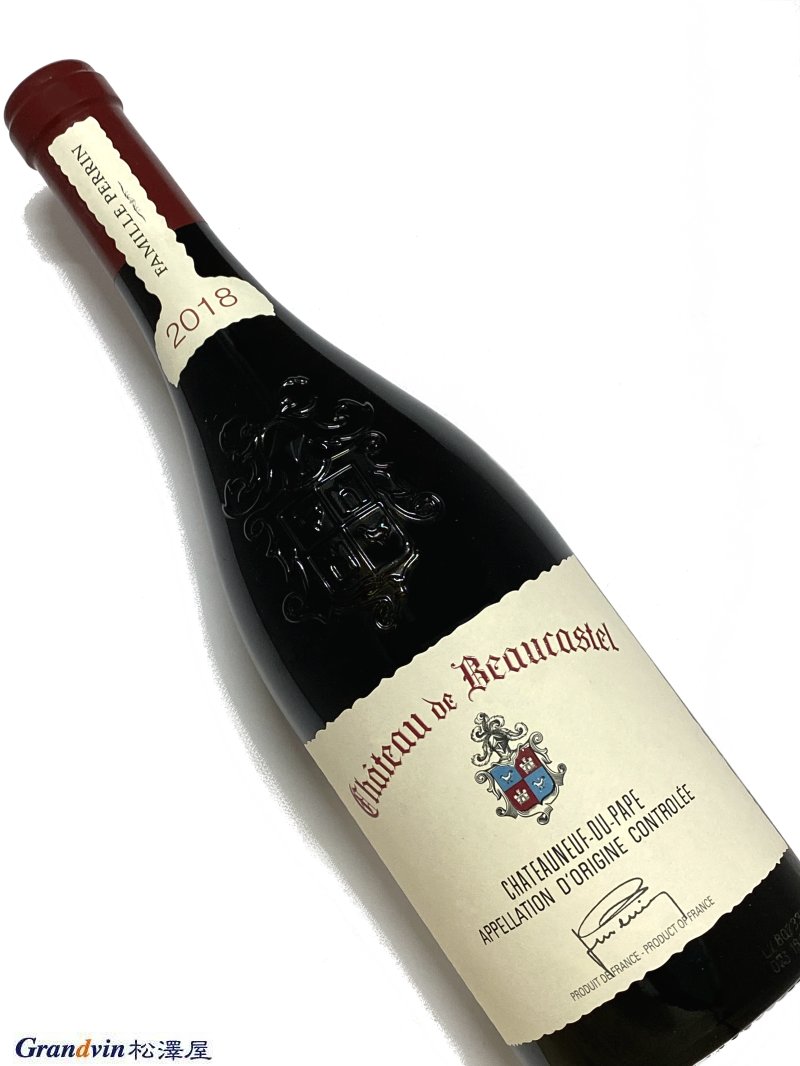 2018年 ボーカステル シャトーヌフデュパプ ルージュ 750ml フランス ローヌ 赤ワイン
