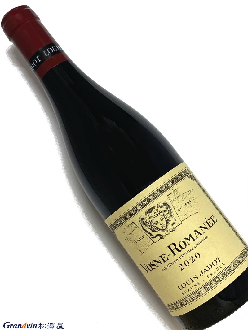 Louis Jadot Vosne Romanée 赤ワイン　750ml [AOC］ヴォーヌ ロマネ [評　価］88-90点 Notes of sweet berry fruit, cassis, spices and plums introduce the 2020 Vosne-Romanée Village (Maison Louis Jadot), a medium to full-bodied, layered and lively wine, with bright acids, powdery tannins and a long, penetrating finish. January 2022 Week 3, The Wine Advocate(21st Jan 2022) 甘いベリー フルーツ、カシス、スパイス、プラムのノートが 2020 ヴォーヌ ロマネ ヴィレッジ (メゾン ルイ ジャド) を紹介します。これは、ミディアムからフルボディの層状で生き生きとしたワインで、鮮やかな酸、粉末状のタンニン、長く浸透するフィニッシュがあります。（直訳） [輸入元コメント］ ヴォーヌ ロマネ村とフランジェ エシェゾー村両方のブドウ畑から収穫され、造られたワインはAOCヴォーヌ ロマネの呼称を使用することが認められています。ルイ ジャドのヴォーヌ ロマネはスミレとチェリーの香りがあり、柔らかく繊細なスタイルです。■Louis Jadot ルイ ジャド ルイ・ジャド社は1859年に、ジャド家のルイ・アンリ・ドゥニ・ジャドによって創設された由緒あるブドウ栽培家であり、ブルゴーニュを代表するドメーヌおよびメゾンです。