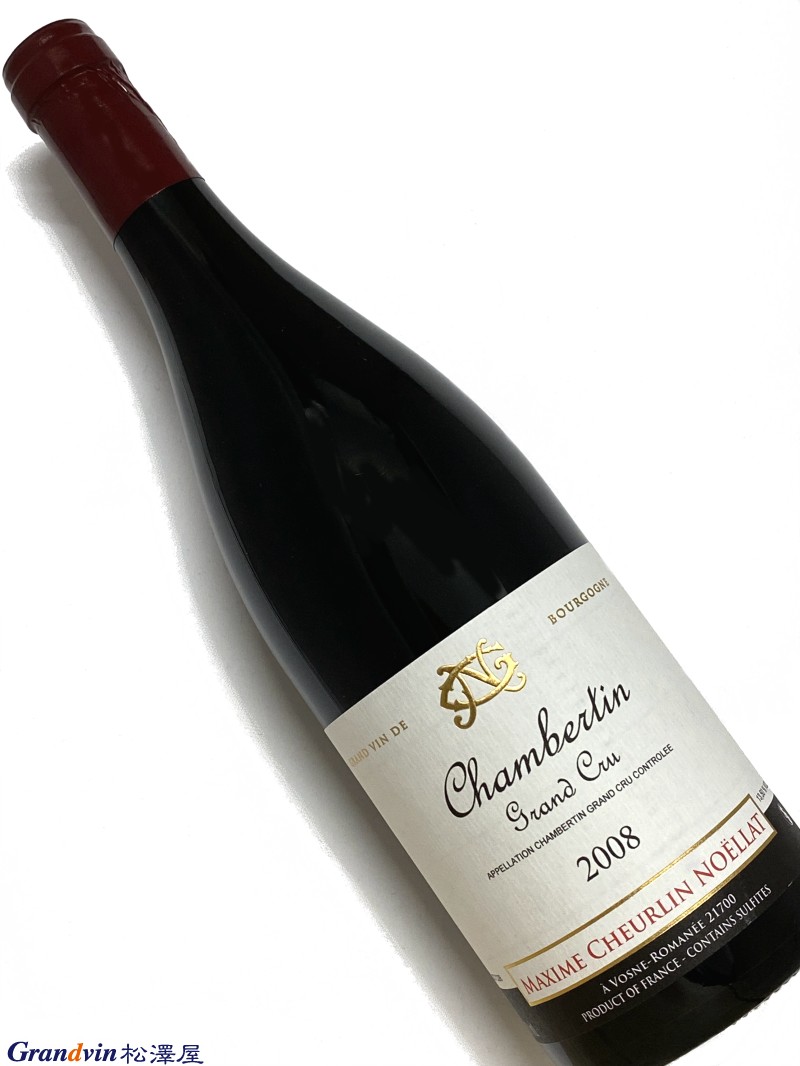 Maxime Cheurlin Noëllat Chambertin Grand Cru 赤ワイン　750ml [AOC］シャンベルタン　特級畑 マキシム シュルラン ノエラは、ドメーヌ ジョルジュ ノエラの現当主。 かつてはルロワやドルーアンなどにワインを供給していましたが、マキシムの代になり、すべての畑が自家詰となりました。 この「マキシム シュルラン ノエラ」ラベルは2010年のマキシムがドメーヌを継承する前のネゴシアン扱いのバックヴィンテージものとなります。マキシムはブルゴーニュの最も有望な若手醸造家のひとりとして注目されています。■Domaine Georges Noellat　ドメーヌ ジョルジュ ノエラ 長年ヴォーヌ・ロマネ村を中心に上質な赤ワインを生産し、ドメーヌ・ルロワやエマニュエル・ルジェなどにもワインを供給してきたジョルジュ・ノエラ。 2010年より6代目当主として、若手生産者を代表するマキシム・シュルランが、祖母の後を継いでワインの醸造に取り組み、所有する全てのブドウを、自らのワインとしてリリース。 グラン・エシェゾーを筆頭に、ヴォーヌ・ロマネやニュイ・サン・ジョルジュなど、樹齢40-80年の古樹のブドウから造られるノエラのワインは、各テロワールの特徴をきれいに表現し、しなやかで凝縮感にあふれ、味わい深い。 早くも数々のグランメゾンで採用され、高い評価を得ている。これからのブルゴーニュを担う若手生産者の一人として、注目されている。