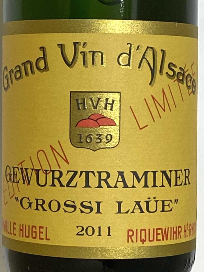 2011年 ヒューゲル ゲヴェルツトラミネール グロシ ローイ 750ml フランス アルザス 白ワイン 2