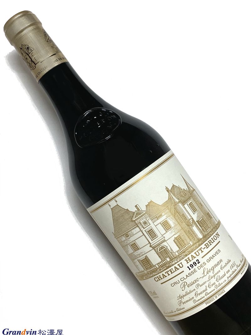 Château Haut Brion 赤ワイン　750ml [AOC］ペサック・レオニャン 第1級 [評　価］89点 This wine is an immensely successful effort for the vintage, ...