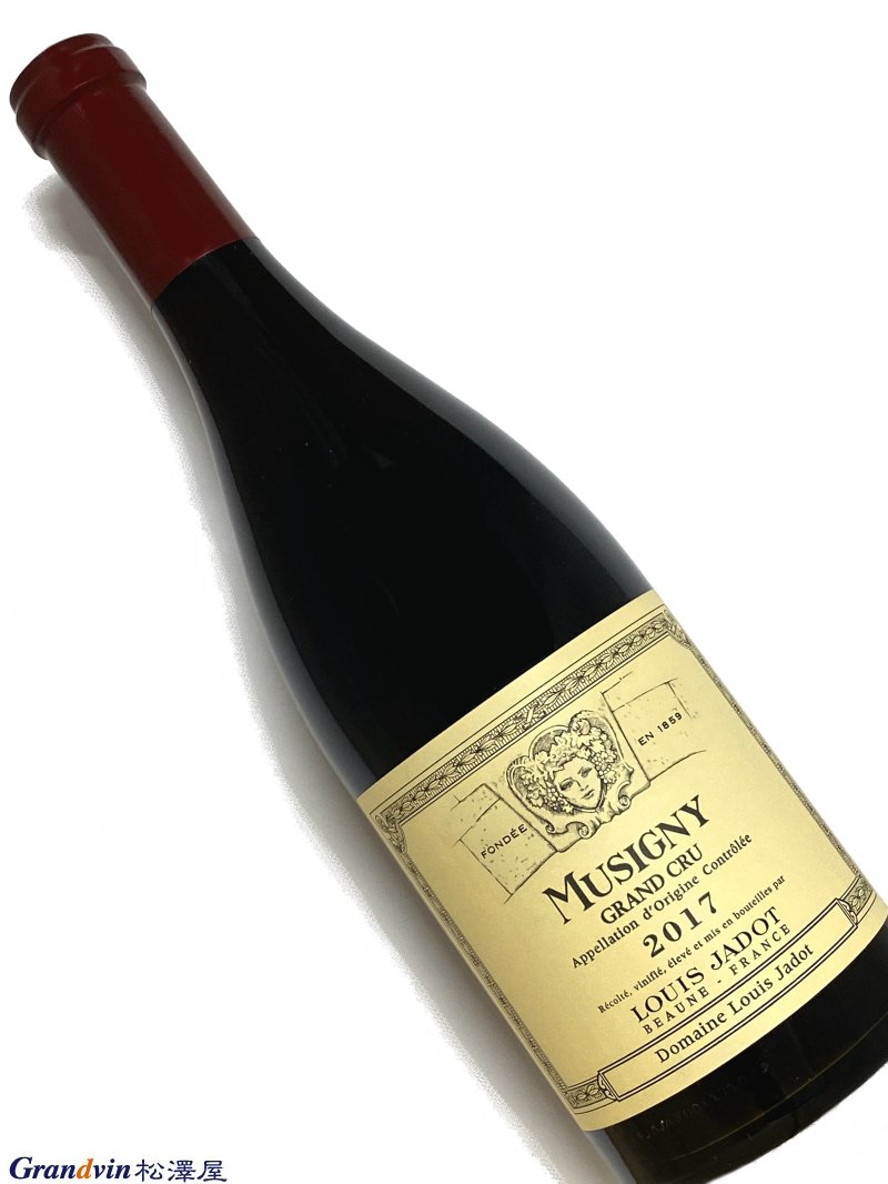 Domaine Louis Jadot Musigny Grand Cru 赤ワイン　750ml [AOC］ミュジニー 特級畑 [評　価] 93-95点 Aromas of blood orange, rose petals and ripe wild berries introduce the 2017 Musigny Grand Cru (Domaine Louis Jadot), a full-bodied, deep and layered wine with superb depth and mid-palate amplitude, a generous core of sappy fruit and fine, chalky structuring tannins. It's a gorgeous Musigny that might well develop along the lines of the superb 2000 rendition. Barnier told me that this was one of the few cuvées chez Jadot that saw some whole cluster this year. The Wine Advocate (Feb 01, 2019) ブラッド オレンジ、バラの花びら、熟した野生のベリーの香りが、2017 ミュジニー グラン クリュ (ドメーヌ ルイ ジャド) をもたらします。このワインは、フルボディで深く層状のワインで、素晴らしい深みと味わいの中間の広がりを持ち、ジューシーな果実と上質な果実のたっぷりとした核があり、 チョーキーな構造のタンニン。これは素晴らしいミュジニーで、2000 年の素晴らしいワインに沿って発展する可能性があります。バルニエ氏は、これが今年、いくつかの塊が見られた数少ないキュヴェ シェ ジャドの 1 つであると語った。（直訳）ルイ・ジャド社は1859年に、ジャド家のルイ・アンリ・ドゥニ・ジャドによって創設された由緒あるブドウ栽培家であり、ブルゴーニュを代表するドメーヌおよびメゾンです。