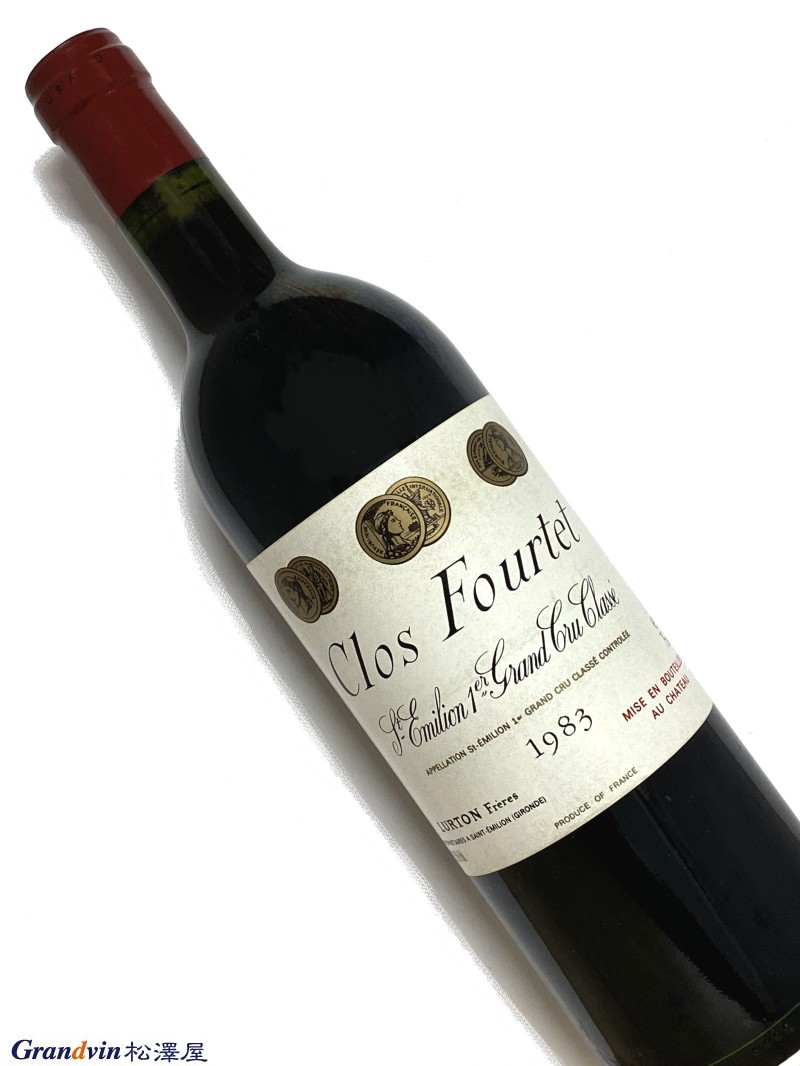 1983年 シャトー クロ フルテ 750ml フランス ボルドー 赤ワイン