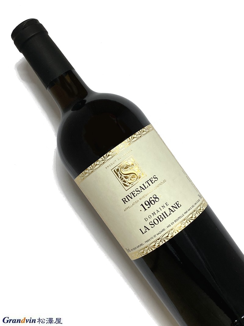 1968年ドメーヌ ラ ソビレーヌ リヴザルト 750ml フランス 甘口 赤ワイン