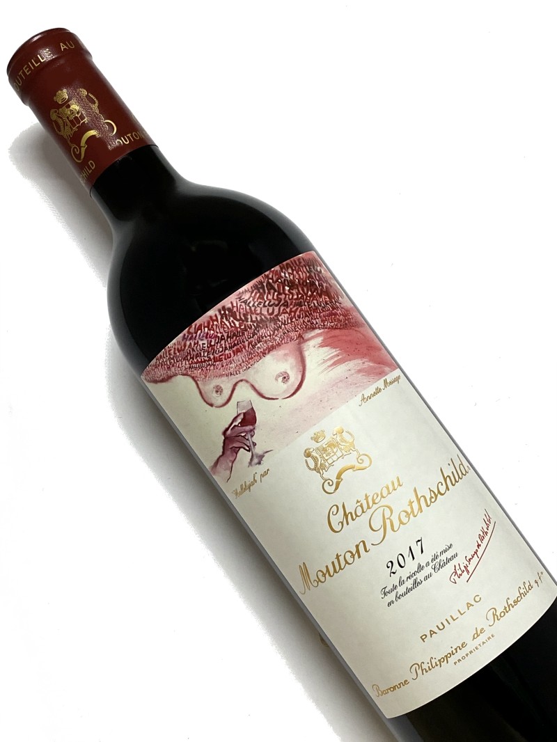 Ch&#226;teau Mouton Rothschild 赤ワイン　750ml [AOC］ポイヤック　第1級 [評　価］96+点 The 2017 Mouton Rothschild is a blend of 90% Cabernet Sauvignon, 9% Merlot and 1% Cabernet Franc. Deep garnet-purple in color, it slowly unfurls to reveal notes of warm black plums, baked black cherries, kirsch and freshly crushed blackcurrants with hints of candied violets, cinnamon toast, Ceylon tea and pencil shavings. Medium-bodied, the palate is charged with amazing energy, featuring dynamic black and red fruits and loads of baking spice and mineral sparks, framed by ripe, fine-grained tannins and finishing long and fragrant. Given the intensity of fruit and structure, while this is a relatively elegant Mouton that will be approachable early on, I don’t see it as being short lived. It should give pleasure for a good 40+ years. Issue 245 End of October 2019, The Wine Advocate(1st Nov 2019)■Chateau Mouton-Rothschild ムートン ロートシルト 1973年より念願の1級シャトーになる ラベルが毎年高名な画家によって描かれることや 話題つくりのうまさで、非常に人気のシャトーとなっている。 &nbsp;