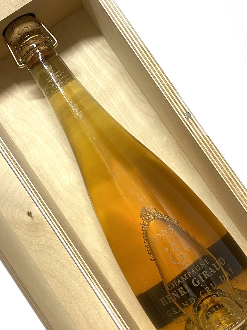 2005年 アンリ ジロー シャンパーニュ ブラン ド ブラン 750ml 木箱入り フランス シャンパン