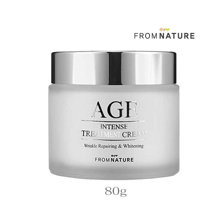【111円割引★62時間限定クーポン配布中】フロムネイチャー AGE トリートメントクリーム 80g 1個 エイジ 韓国コスメ クリーム 朝用 夜用 ガラクトミセス 天然酵母 オールシーズン オールスキン アンチエイジング 保湿 キメ 潤い