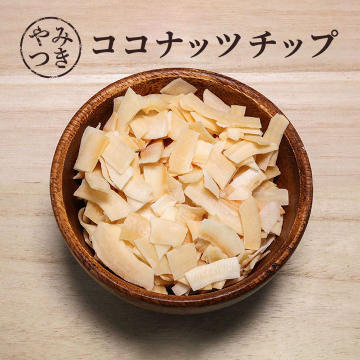 【1袋】 ココナッツチップ 75g 単品 ヤシの実 おつまみ おやつ 楽しい食感 美容 人気