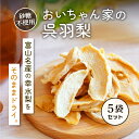 【最大半額クーポン配布中★10/1限定】【季節数量限定】クノップ おいちゃん家の呉羽梨 幸水 25g 5袋セット 富山県 国産 甘味 砂糖不使用 ブランド梨 美味しさそのまま 楽しい食感 おやつ 間食