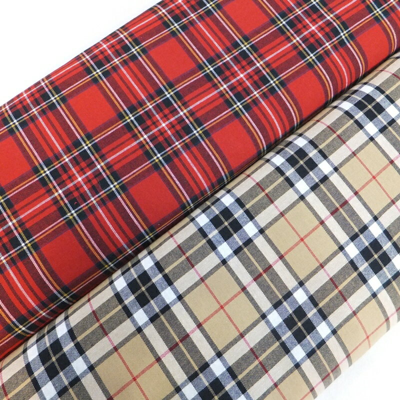 樂天商城 - バックツイルタータン　 (綿 生地 布)