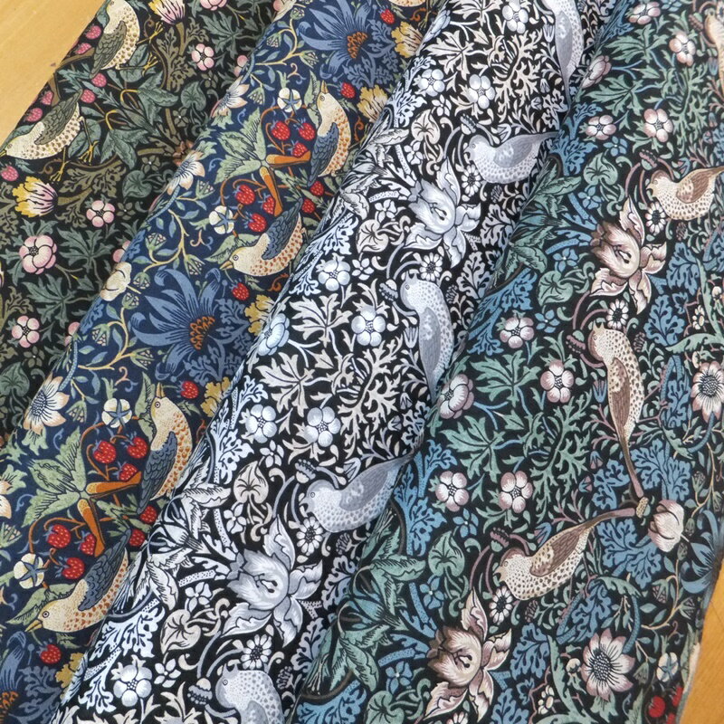 イチゴ泥棒・STRAWBERRY THIEF (USAコットン 生地 布)