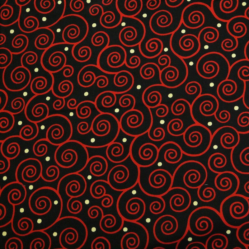 SCROLL (USAコットン 生地 布)