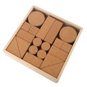 送料無料【KOIDE 日本製 コルク積み木 19ピース】 国産 積木 つみき 赤ちゃん 6ヶ月 0歳 1歳 2歳 3歳 4歳 男の子 女の子 子供 お祝い 出産祝い 誕生日 こどもの日 クリスマス ギフト プレゼント 知育 発達 玩具 おすすめ 人気 おしゃれ 希少 軽い やわらかい 痛くない 高級(3)