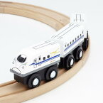 brio 互換【moku TRAIN N700S　新幹線 のぞみ】3歳 4歳 5歳 電車 汽車 ごっこ遊び プレゼント クリスマス お祝い 入園 誕生日 ブリオ プラレール モクトレイン 木 木製 ナチュラル 知育 JR 国鉄 新幹線 貨物 鉄道 特急