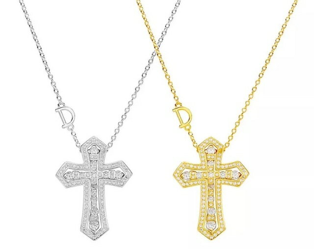 ネックレス モアサナイト ゴールド シルバー925 モアサナイトダイア