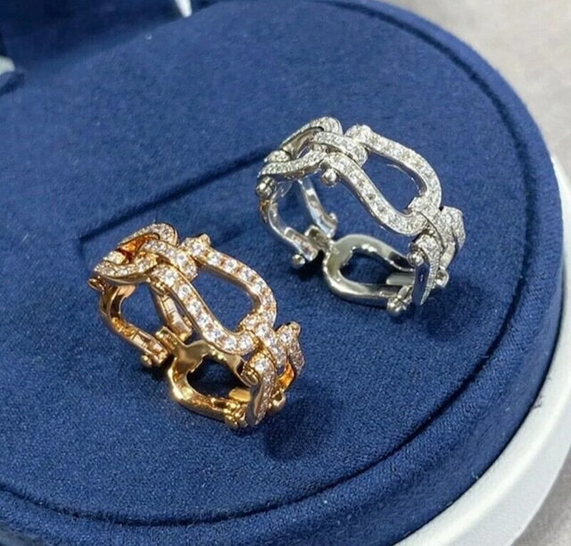 指輪 リング ゴールド シルバー 蹄鉄