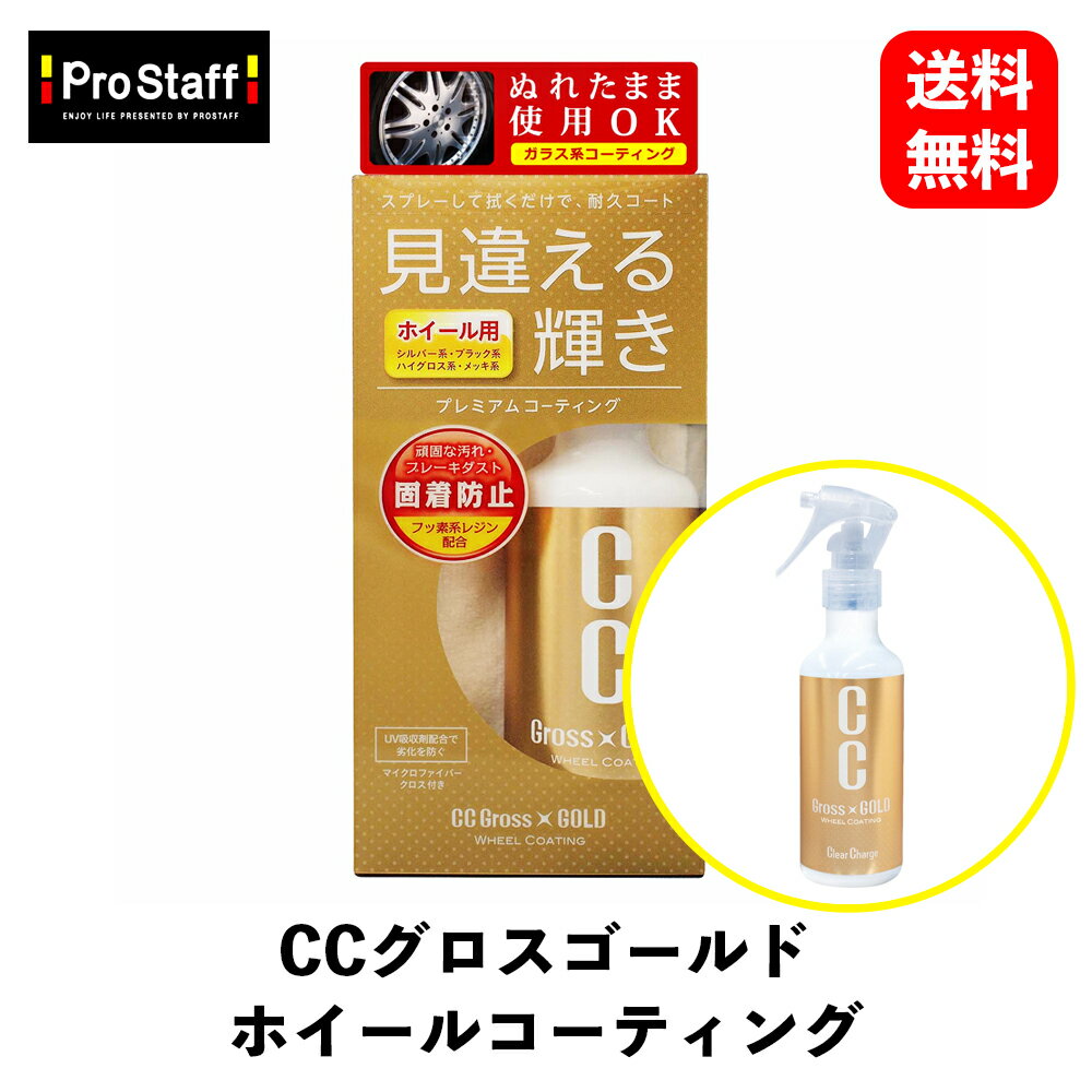  PROSTAFF CCグロスゴールドホイールコーティング ホイールタイヤケア S128 KSB-J