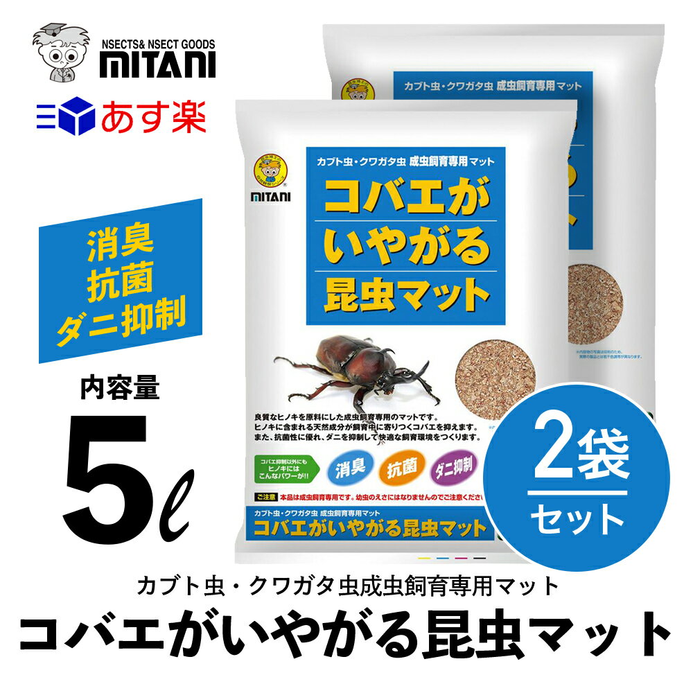 カブトムシやクワガタの飼育に最適！人気の昆虫マットのおすすめを教えて！