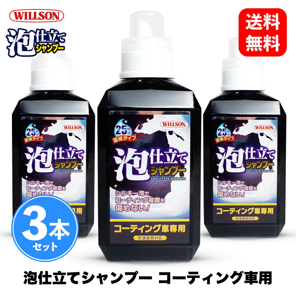 ウイルソン Willson 泡仕立てシャンプ